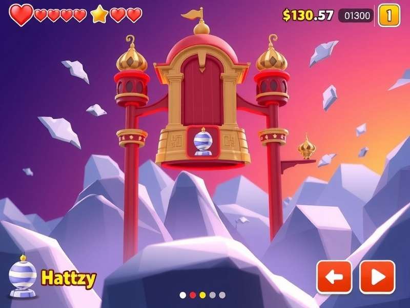 Five dice showing a Yahtzee (all fives) on a wooden table