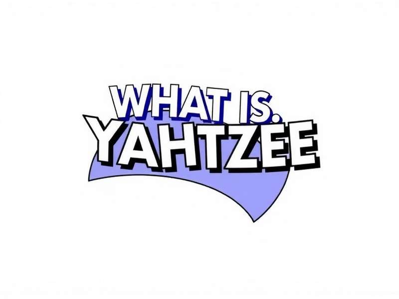 Colorful Yahtzee dice showing a Yahtzee combination