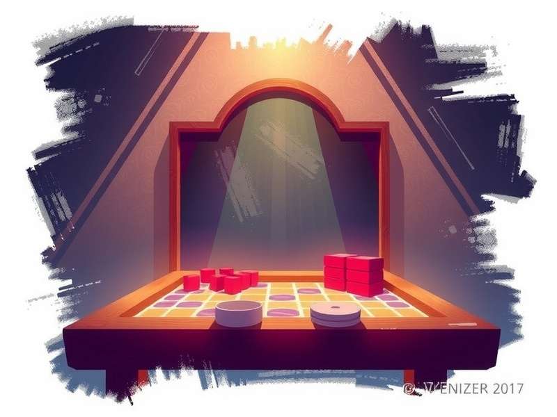 Five dice showing a Yahtzee combination of all sixes