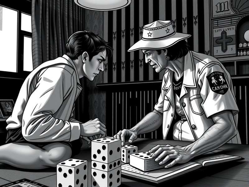 Screenshot of Yahtzee Free Online Solitaire game interface showing dice and scorecard