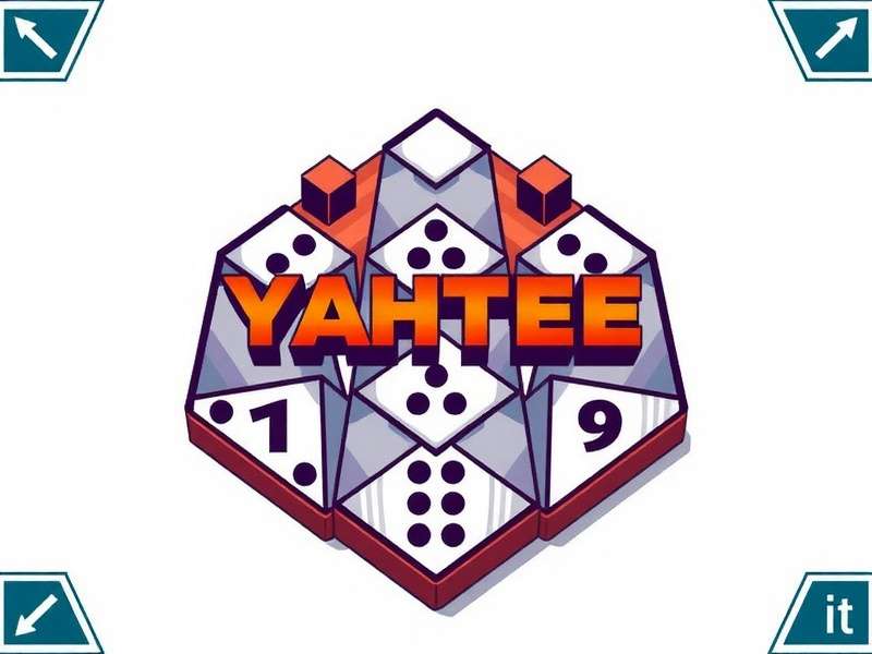 Five dice showing a Yahtzee - all displaying the number six