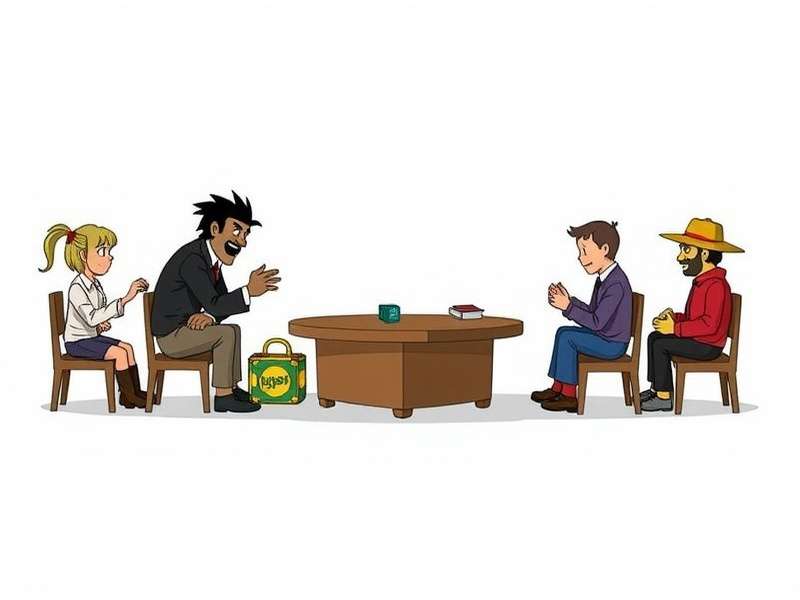 Five classic dice showing a Yahtzee roll of all sixes on a wooden table