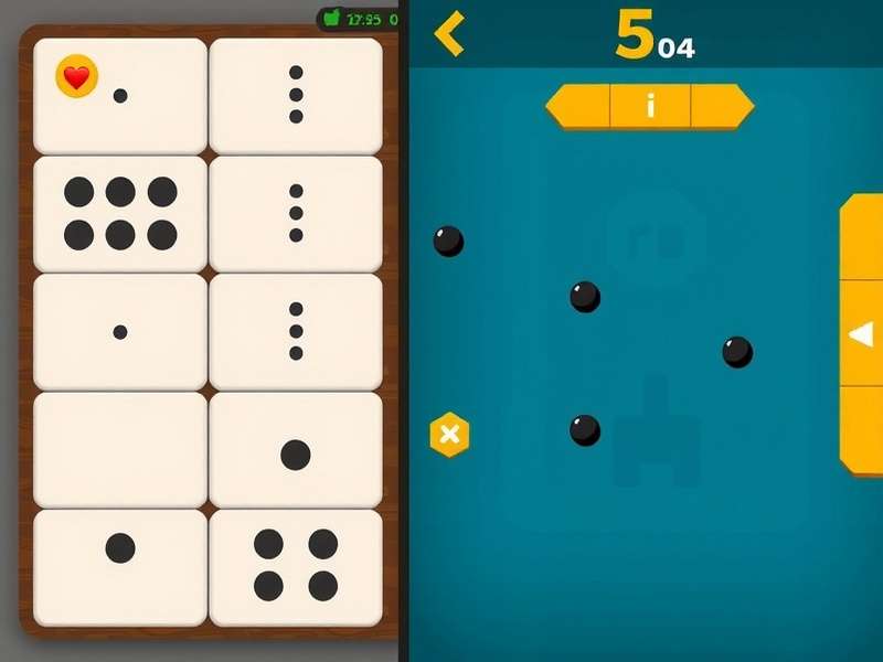 Professional Yahtzee game setup with dice and scorecard