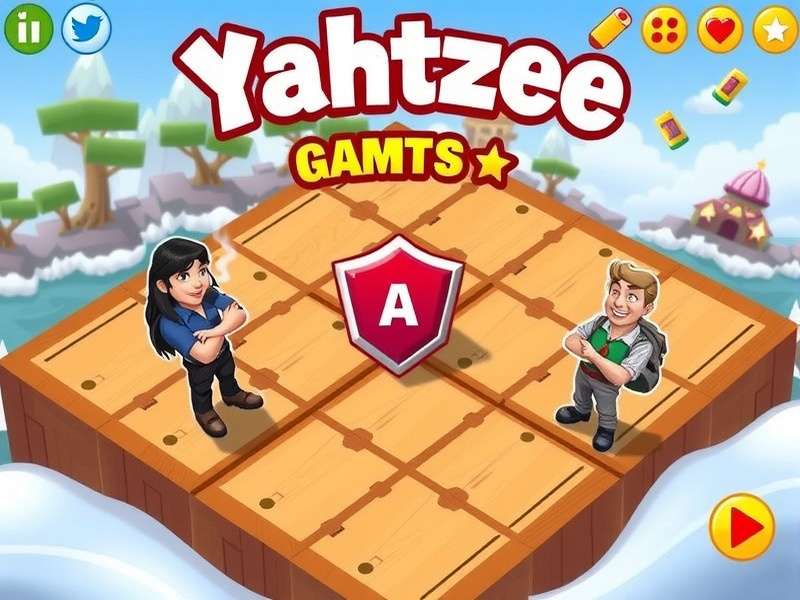 Msn Free Yahtzee – vibrant digital dice board with scorecard and classic Yahtzee layout